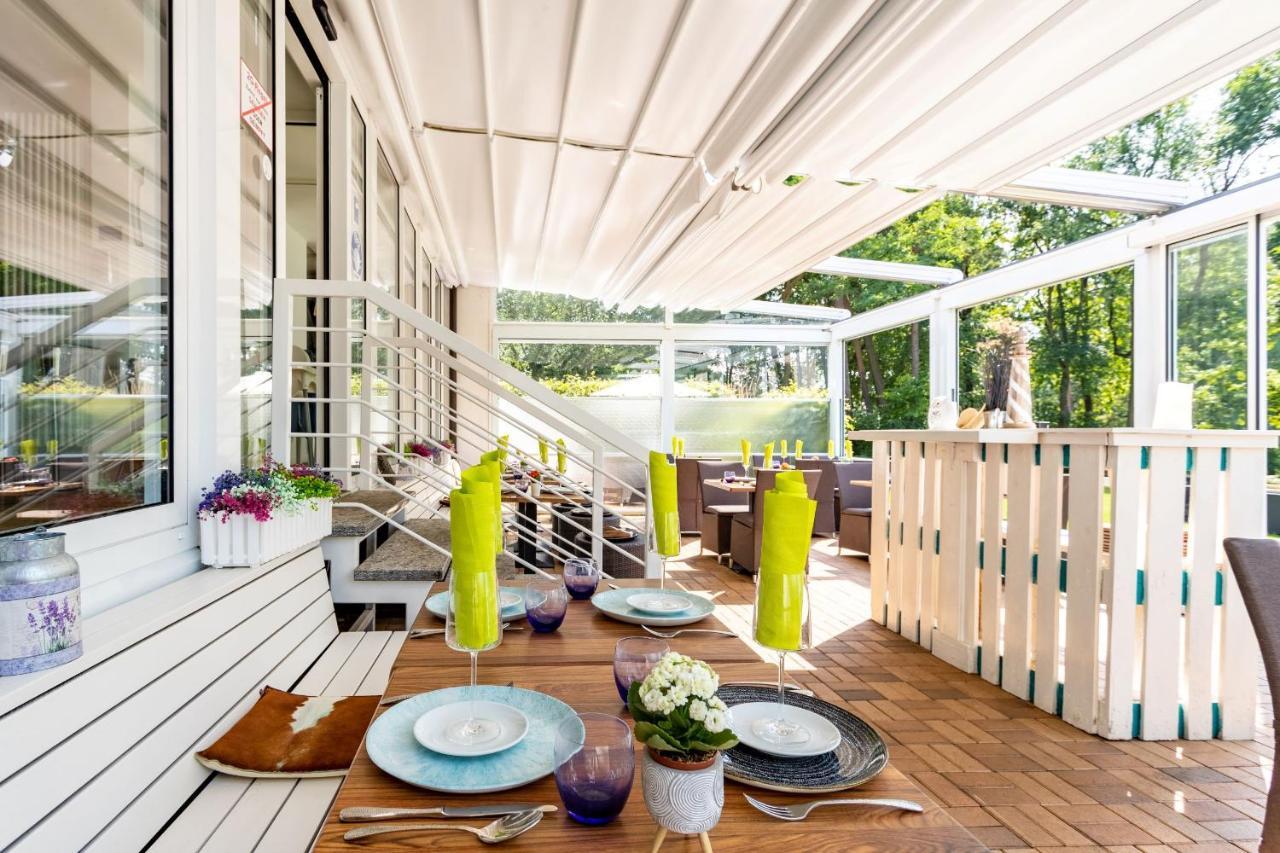 Ferienwohnung Ursula in der Villa zum Kronprinzen direkt gegenüber der Saarow Therme Bad Saarow Exterior foto