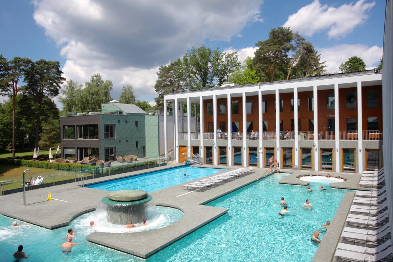 Ferienwohnung Ursula in der Villa zum Kronprinzen direkt gegenüber der Saarow Therme Bad Saarow Exterior foto